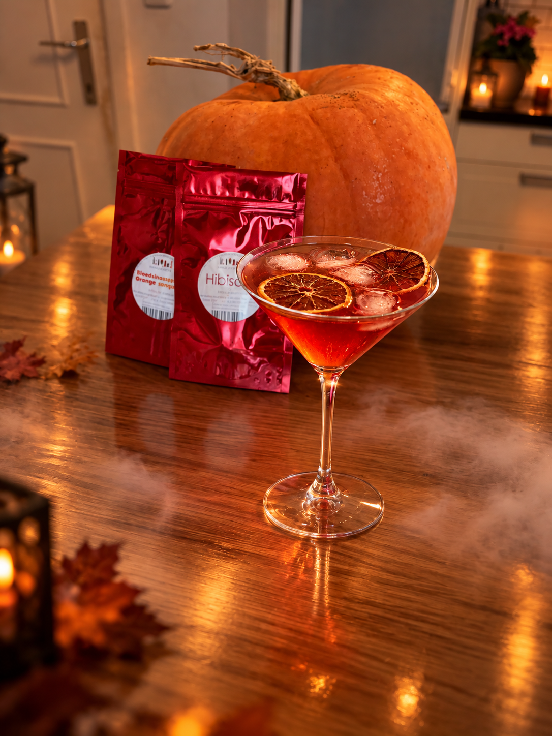 Vampire's Kiss: Een bloodrode Halloween Cocktail