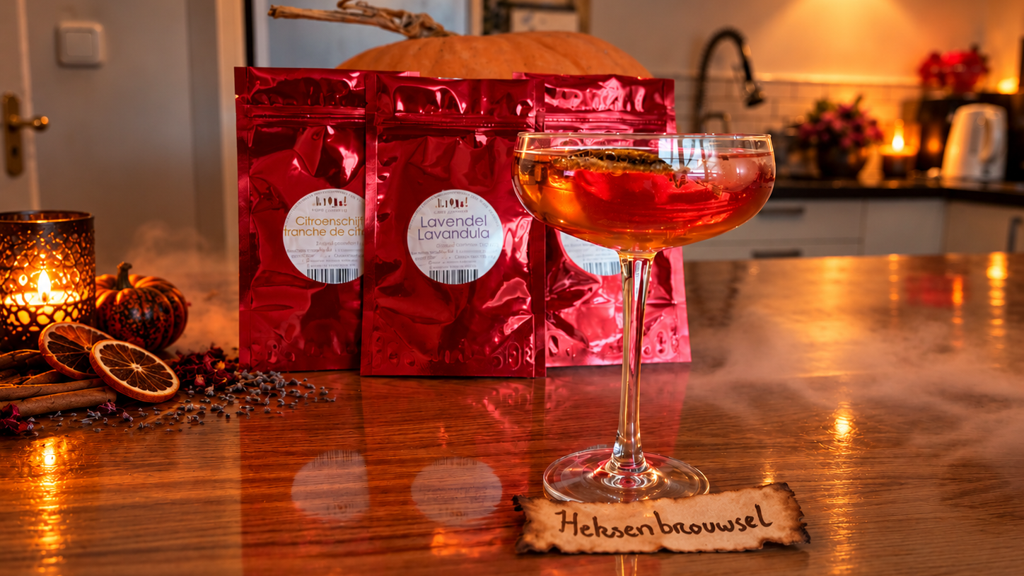 Makkelijke Halloween Cocktail: Witch’s Brew (ook als mocktail!)