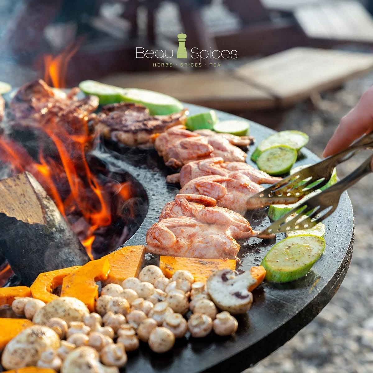 Versterk de smaak van je BBQ met onze vuurkruiden!